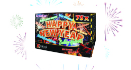 Kompakt Happy New Year 75 ran: multikaliberní ohňostroj, který graduje každou oslavu