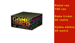 Game Over 100 ran: Kompaktní ohňostroj, který zakončí oslavu ve velkém stylu