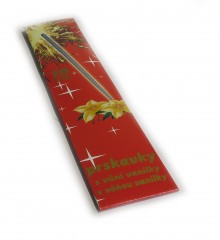 Prskavky české 16 cm - vanilka (10ks)