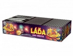 Sestavený ohňostroj Láďa 450 ran