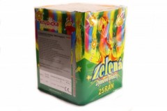 Dýmový kompakt ZELENÝ 25 ran