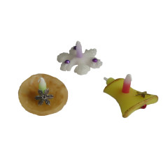 Svíčka plovoucí mix (3 ks)