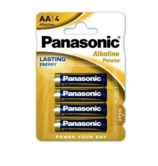 Baterie Panasonic Alkaline AA (4 ks)
